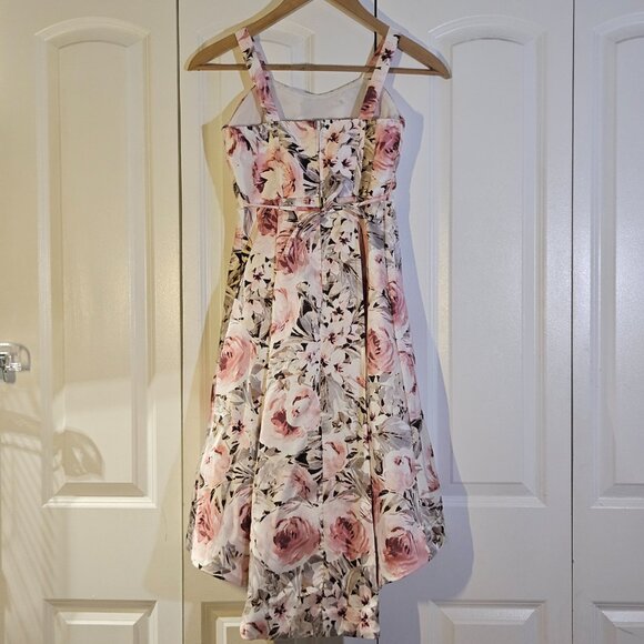 \Xtraordinary Girls Dress Size 12 Formal Special Occasion Dress Dance Pink Roses - Picture 3 of 12